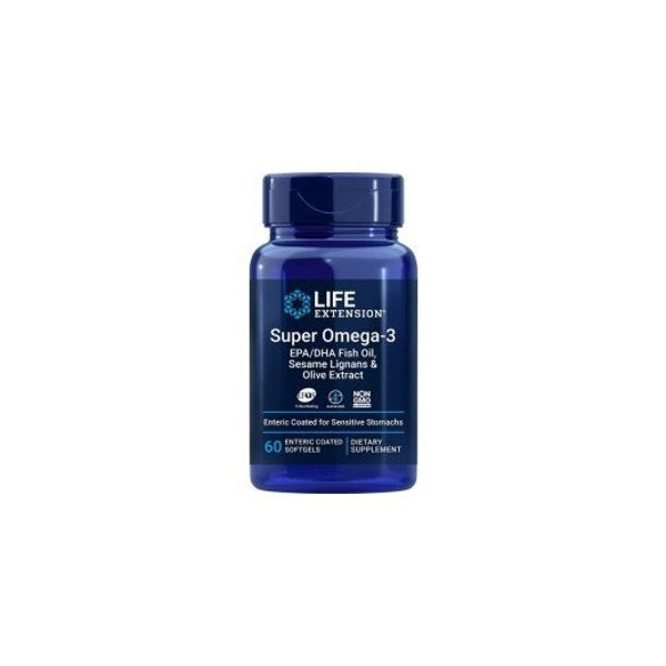 Super Omega-3 EPA/DHA mit Sesamlignanen und Olivenextrakt 60 St