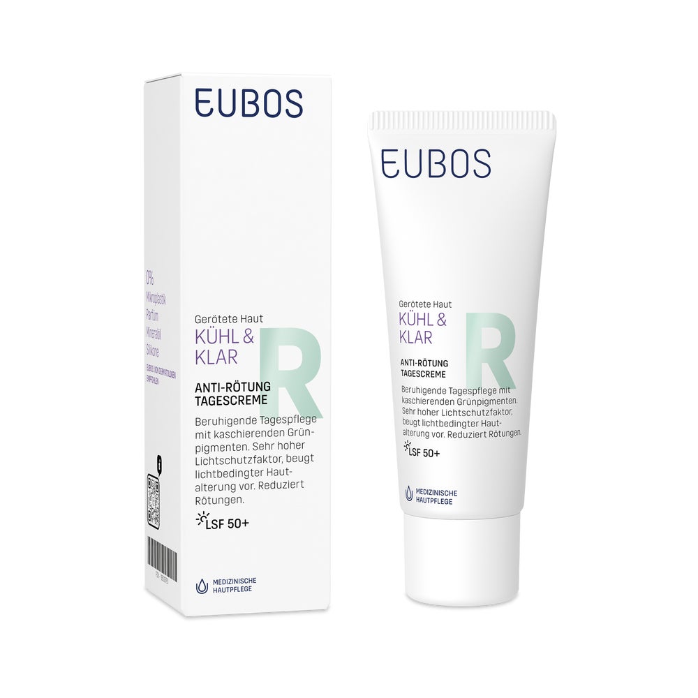 Eubos KÜhl & Klar Anti-rötung Tagescreme Lsf 50+ 40 ml