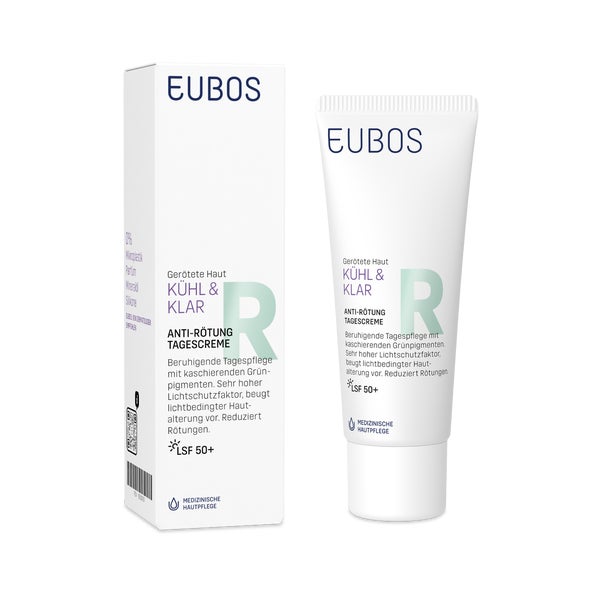 EUBOS Kühl & Klar Anti-rötung Tagescreme Lsf 50+ 40 ml
