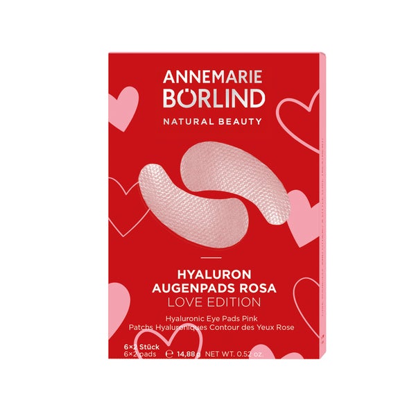 HYALURON AUGENPADS ROSA LOVE EDITION 6X2 St