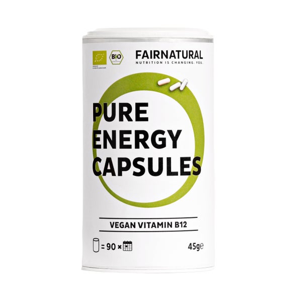 Fairnatural Vitamin B12 Hochdosiert+vegan Kapseln 90 St