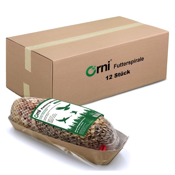 Orni Futterspirale für Wildvögel 12 x 470g 12 St
