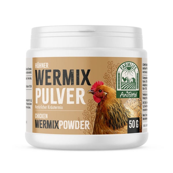 AniForte FarmLife Geflügel WermiX Pulver 50 g