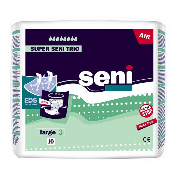 TZMO Super Seni Trio Windelhose - L 10 St