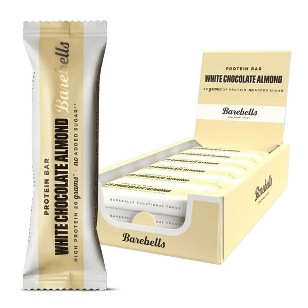 Barebells Protein Bars 12x  White Choco Almond 55 g
