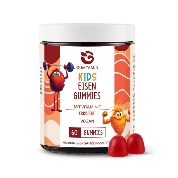 Gumtamin Eisen Gummies für Kinder 60 St