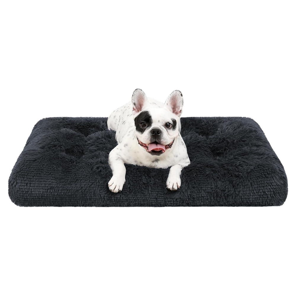 Hundebett kleine Hunde Hundekissen Schattengrau L 60 x B 45 1 St