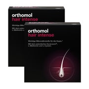 Produktabbildung: Doppelpack Orthomol Hair Intense Kapseln 2X180 St