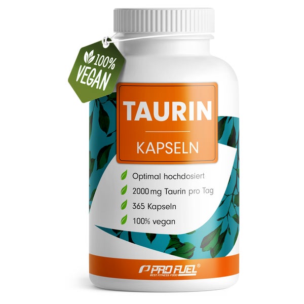 ProFuel - Taurin Kapseln 365x 2000mg hochdosiert 365 St