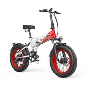 ZAZAWORK CF1000 Faltbares E-Bike, 48V 20Ah Akku,Weiß 1 St