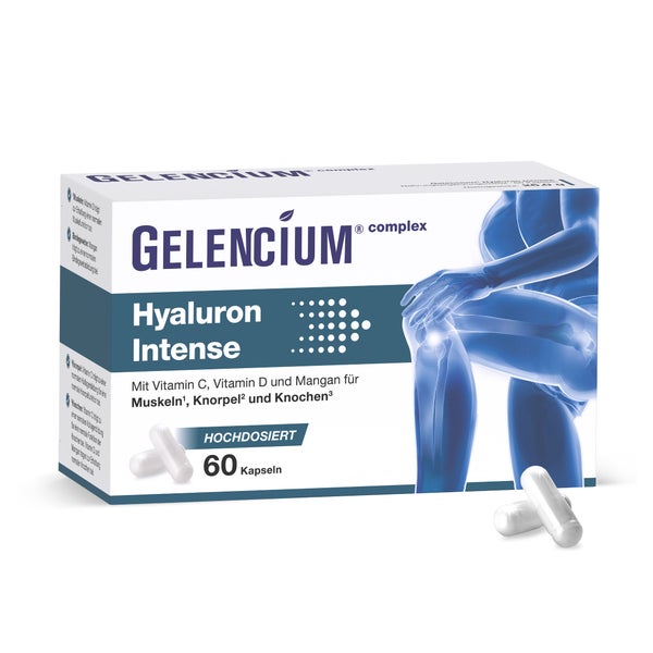 Gelencium Hyaluron Intense Hochdos.vitamin C Kaps. 60 St