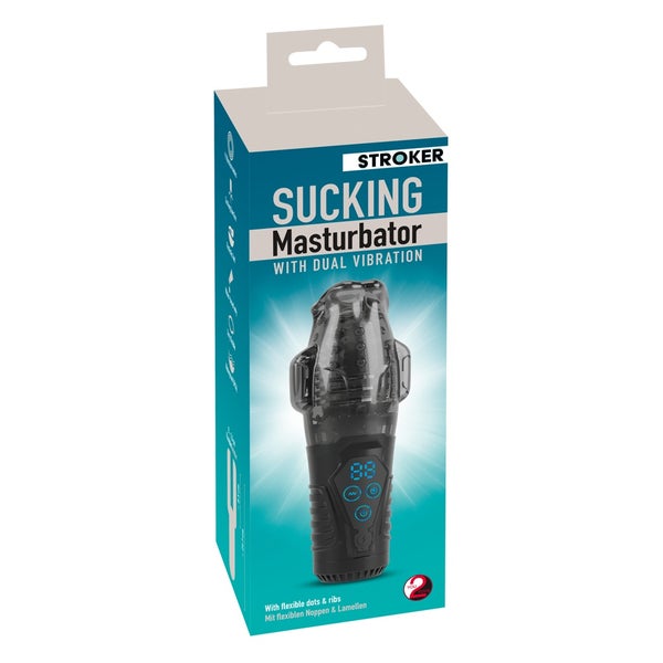 Stroker - Sucking Masturbator with Dual Vibration 1 St