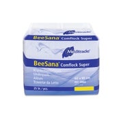 Produktabbildung: Meditrade Unterlagen BeeSana® Comflock Super, 90 x 60 cm - Packung = 25 Stück 25 St