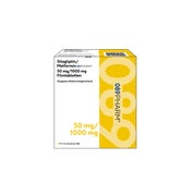 Sitagliptin/metformin 089pharm 50 Mg/1000 Mg Fta 196 St