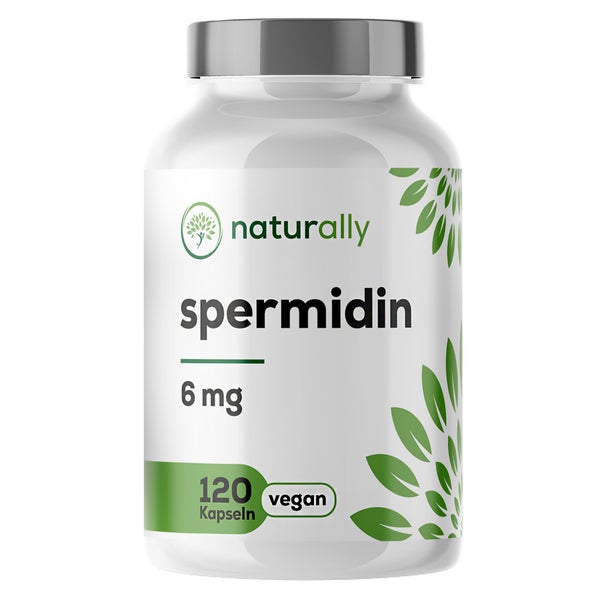 naturally Spermidin 6 mg Kapseln 120 St