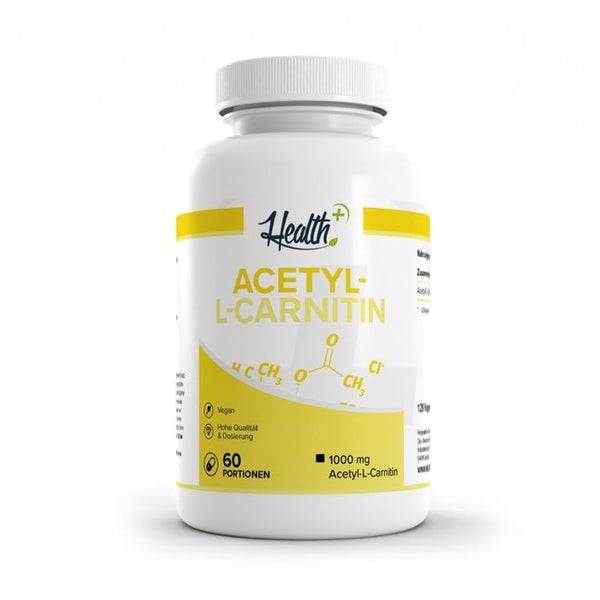 HEALTH+ ACETYL-L-CARNITIN, 120 Kapseln