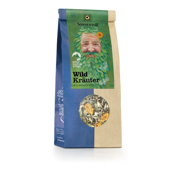 Wildkräuter Tee lose bio – 50 g natürliche Bio-Kräuterteemischung