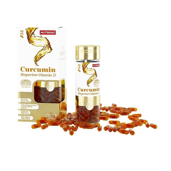 Nutrend Curcumin + Bioperine + Vitamin D 0.1 kg