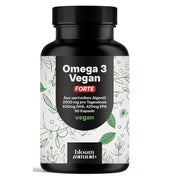 Omega 3 Forte Vegan - 90 Kapseln - Bloom Naturals 90 St