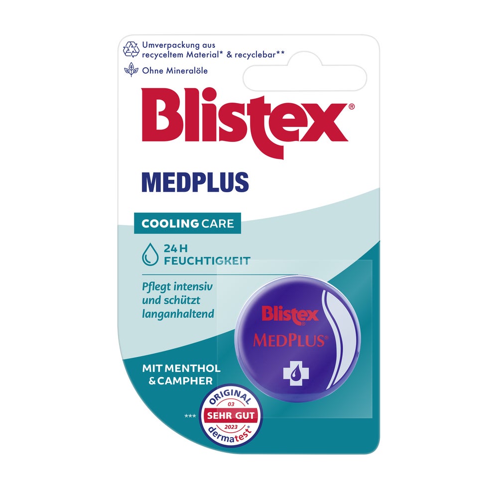 Blistex Medplus Creme ohne Mineralöl Tie 7 ml