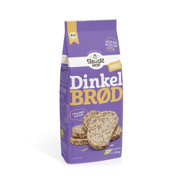 Bauck - Dinkel Brød 550 g