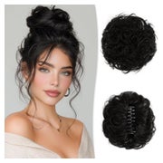 Haarteil Haardutt Chignon Bun Krallenclip 45g Natürlich Schw 1 St