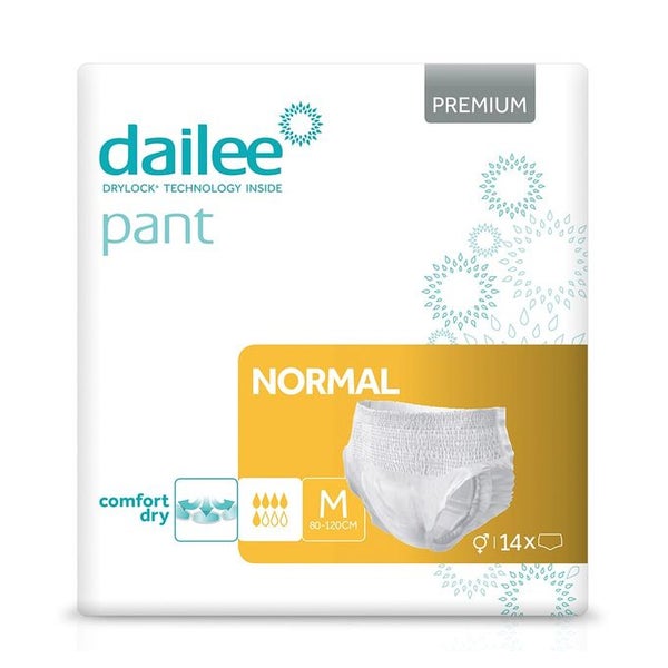 Dailee Inkontinenz Pants Normal M, Windeln für Erwachsene 15 St