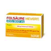 FolsÄure Hevert 400/800 µg Tabletten 120 St