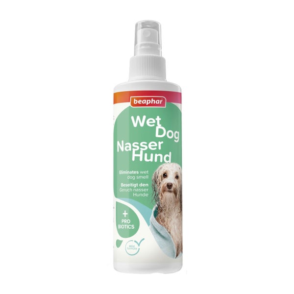 Beaphar Nasser Hund Spray 250 ml - neutralisiert den Geruch von Hunden 1 St