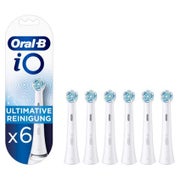 Oral-B iO Ultimative Reinigung Aufsteckbürsten für elektrische Zahnbürste, Briefkastenfähige Verpackung, 6 Stück 1 St