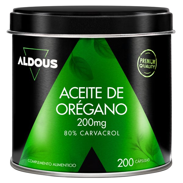 Aldous Bio - Oreganoöl 200 mg - 160 mg Carvacrol 110 g