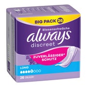 Always Discreet 26 Stück Inkontinenzeinlagen Long Saugstärke 5 26 St