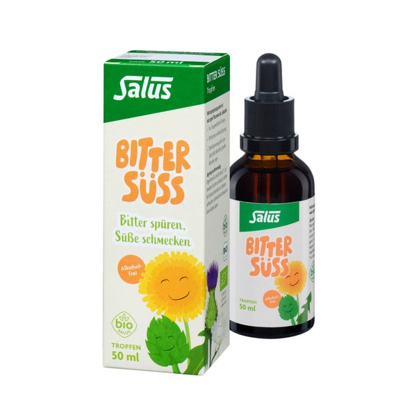 Salus Bitter Süss Tropfen Alkoholfrei Bio 50 ml