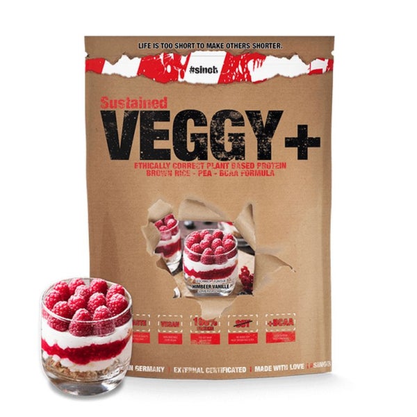 Sinob VEGGY + VEGAN PROTEIN  Vanille Himbeere