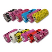 LisaCare Pflasterbandagen - 10cm x 4,5m - Mädchen-Mix 12 St