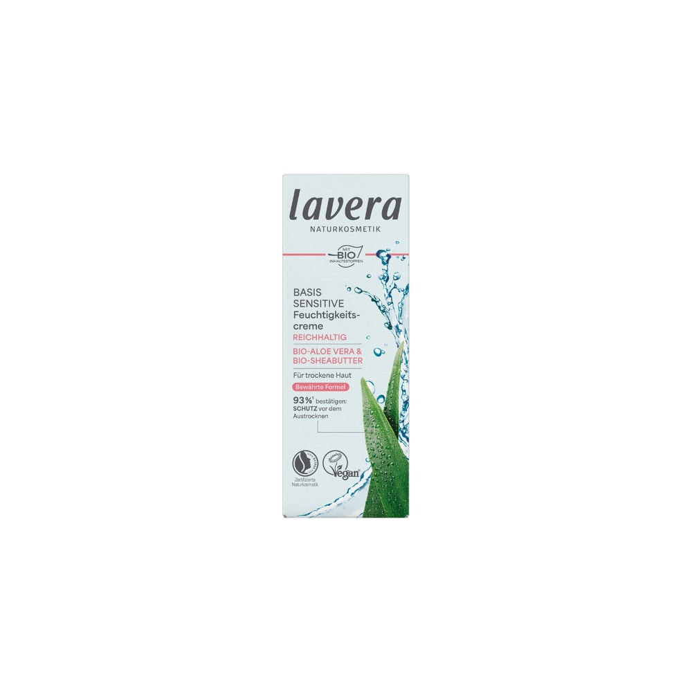 Lavera Creme de Base Hydratante pour la Peau Sensible