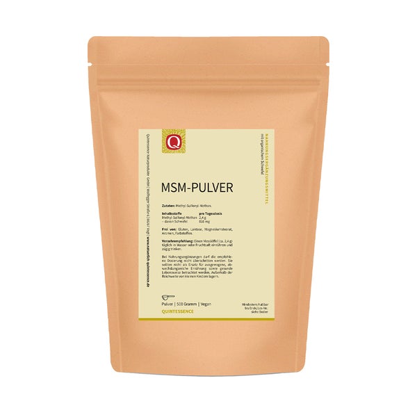 Quintessence MSM Pulver - ohne Zusatzstoffe 500 g