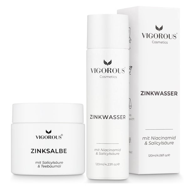 VIGOROUS®Anti Akne Bundle gegen Pickel & Unreinheiten 1 x 180 ml