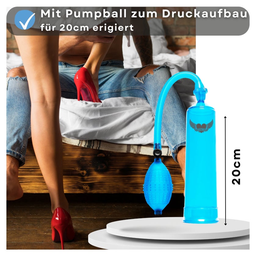 Lovelyness - Penispumpe in Blau online kaufen