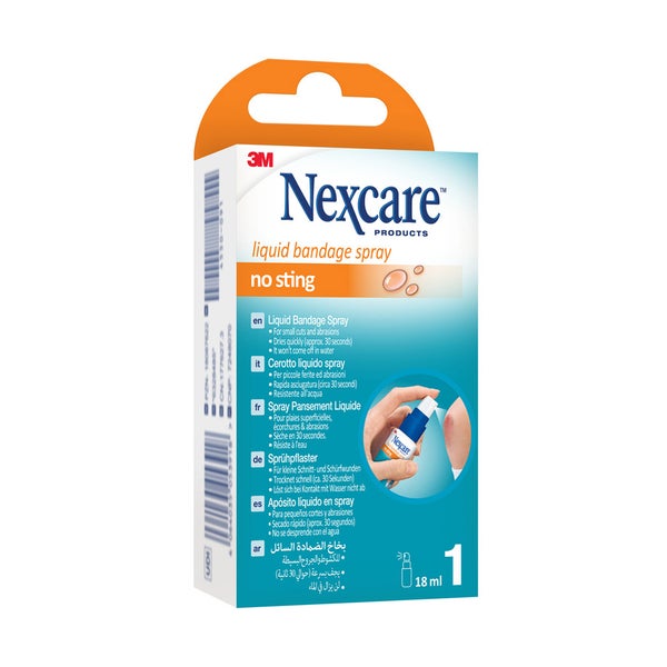 Nexcare Liquid Bandage Spray LBS-118, 18 ml 18 ml