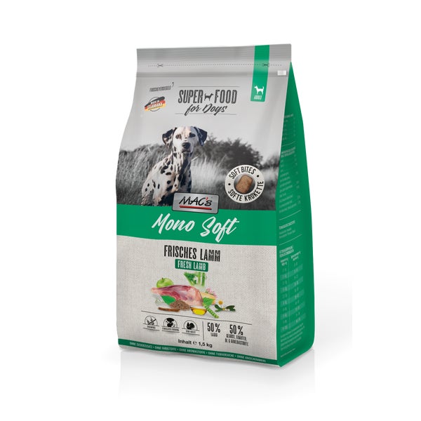 MAC's DOG - Mono Soft Frisches Lamm 1,5 kg