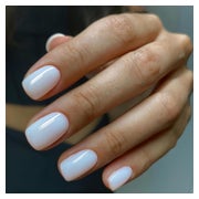 Falsche Nägel 24 Stück Press on Nails kurz Square weiß 1 ml 1 St