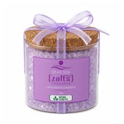Accentra Badesalz Lavendel-Orange mit ätherischen Ölen im Glas mit Korkdeckel 540 g