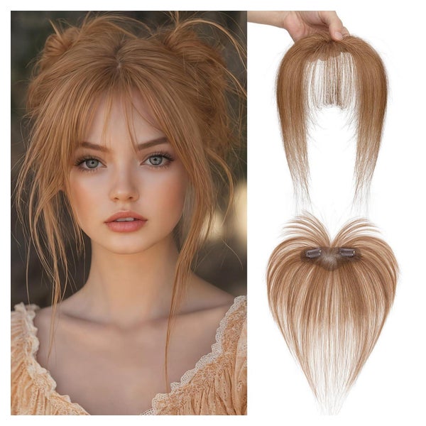 Pony Haarteil Clip in Echthaar 2 Pony Haarteil Luft 10.5g 06 1 St