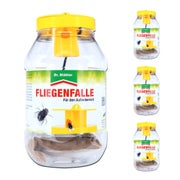Silberkraft Fliegenfalle Garten & Terrasse 4 Sets 4 St