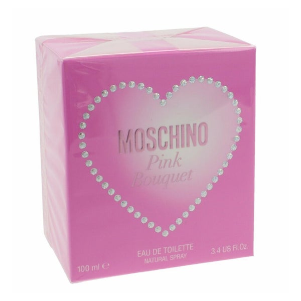 Moschino Pink Bouquet Eau De Toilette Spray 100ml 0,1 l