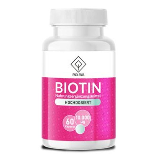 Enolenia® Biotin Kapseln | Haut, Haare & Nägel | natürliche Pflege 60 St