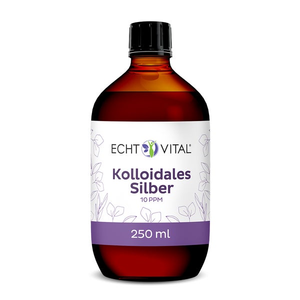Echt Vital Kolloidales Silber 10 ppm - 250 ml