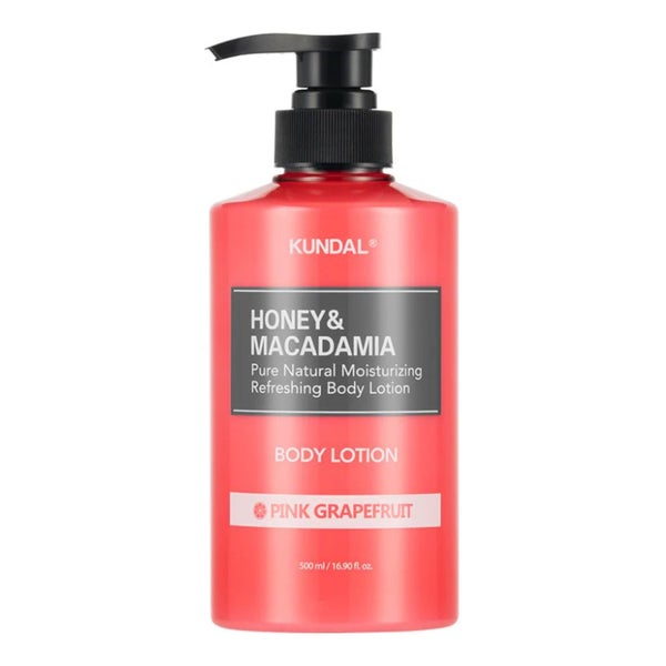 Honey & Macadamia Pure Body Lotion Pink Grapefruit 500 ml