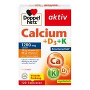Produktabbildung: Doppelherz Calcium + Vitamin D3 + K 120 St